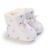 Baby Shoes Winter Fleece Warm Snow Boots Infant Toddler Soft Sole Crib Shoes 0-18 Months (Beige, 6-12 Months) view 3