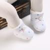 Baby Shoes Winter Fleece Warm Snow Boots Infant Toddler Soft Sole Crib Shoes 0-18 Months (Beige, 6-12 Months) view 4