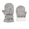UTTPLL Toddler Gloves Infant Kids Winter Mittens Lined Fleece Ski Snow Gloves Baby Warm Waterproof Mittens for Toddler Boys Girls A Dinosaur Grey 6-24 Months view 1