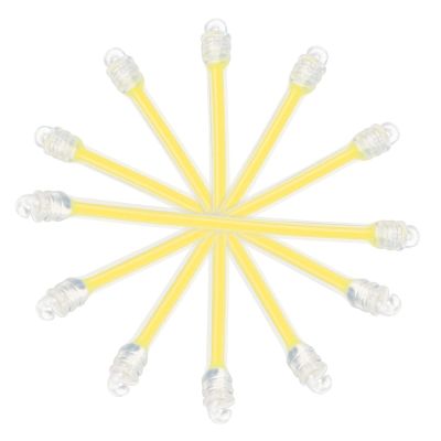 PATIKIL Tennis Vibration Dampeners, 8 Pack Silicone Racquet Shock Absorber Racket String Damping, Yellow