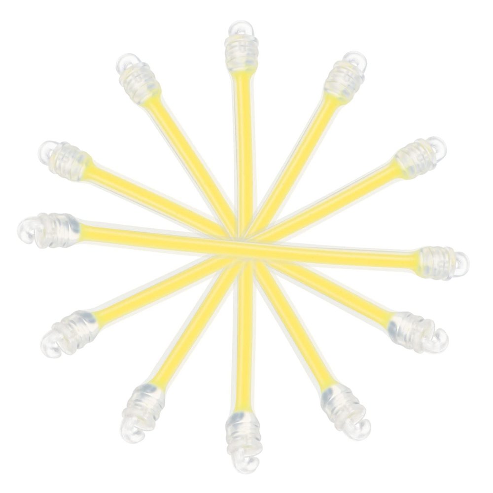 PATIKIL Tennis Vibration Dampeners, 8 Pack Silicone Racquet Shock Absorber Racket String Damping, Yellow