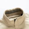 Maiyifu-GJ Bomber Jackets for Mens Fall Winter Slim Fit Lightweight Softshell Coat Cotton Windproof Varsity Baseball Coats (Khaki,4X-Large) view 3