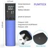 Pumteck Electric Ball Pump, Smart Air Pump Portable Fast Ball Inflation with Precise Pressure Gauge and Digital LCD Display for Football Basketball Volleyball Football (2 Pin and 1 Spout) view 2