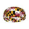 Jogging Headband Maryland Flags Men Women Breathable Sweatbands view 2