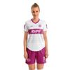 ORKY Women Soccer Jersey, Quick Dry Sublimation Customize Shirt Short Set, Lightweight Personalize Training Uniform Windward(White M) view 1