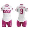 ORKY Women Soccer Jersey, Quick Dry Sublimation Customize Shirt Short Set, Lightweight Personalize Training Uniform Windward(White M) view 4