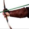 Archery Arm Guards Genuine Leather Armguard Adjustable Forearm Guard Protective Gear Gauntlet Cuff Medieval Bracers for Hunting Shooting (Large-X Large, 2) view 1