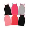 Buyless Fashion Girls Tank Tops - Sleeveless Cami Tanks Cotton Undershirts for Dance Gymnastics, Kids & Toddler Size (6 Pack) 2-3 view 2