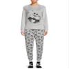 The Nightmare Before Christmas Women's and Women's Plus Long Sleeve Top and Pants, 3-Piece Gift Set (as1, alpha, x_s, regular, regular) view 1