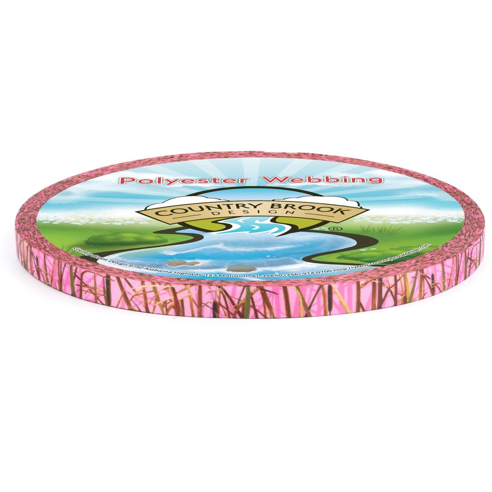 Country Brook Design - Pink Waterfowl Camo Lite Tape (1/2 Inch, 5 Yards)