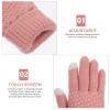 INOOMP 6pairs Screen Gloves for Women of - Thermal Riding Fishing Gloves for Outdoor Activities Cold Weather view 3