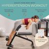 Lifepro SculptTrainer Roman Chair  Hyperextension Bench for Strength Training  Adjustable Back Extension Machine, Ab Bench & Foldable Sit-Up Bench for Athletes, Core Work & Home Gym Workouts view 2