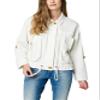 [BLANKNYC] Womens Luxury Clothing Linen Utility Jacket with Pockets, Comfortable & Stylish Coat, Great Catch, Large view 1