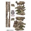 Decal Grip for Glock 19 Gen 4 (Cryptic Camo - Camo Colors) view 2