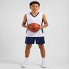 Liberty Imports Youth Boys Reversible Mesh Performance Athletic Basketball Jerseys Blank Team Uniforms for Sports Scrimmage (Navy/White, Youth Small) view 3