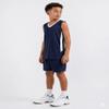 Liberty Imports Youth Boys Reversible Mesh Performance Athletic Basketball Jerseys Blank Team Uniforms for Sports Scrimmage (Navy/White, Youth Small) view 4