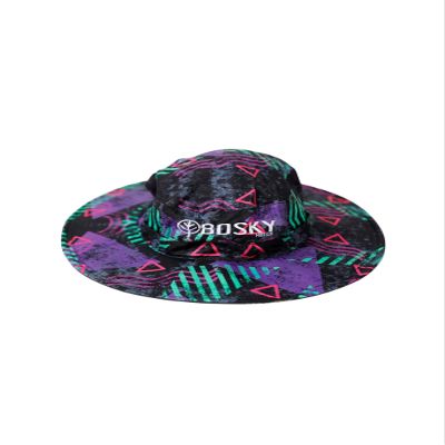 Bosky Hats Shade Bucket Hat | Fishing Hunting | UPF 50 Boonie Sun Protection Hat | Beach & Hiking Hat | Paddling Kayaking | Floating | Water Resistant (90s Vibes) Multicolor