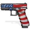 Decal Grip for Glock 17 Gen 4 (Stars & Stripes) view 1