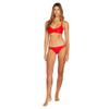 Volcom Women's Standard Simply Solid Full Bikini Bottom (Regular & Plus Size), Candy Apple view 1