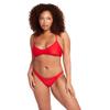 Volcom Women's Standard Simply Solid Full Bikini Bottom (Regular & Plus Size), Candy Apple view 4