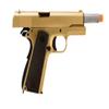 SS AIRSOFT WE Tech 1911 A1 Gold Plated Airsoft Gas Blowback Pistol (Gold) view 2
