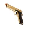 SS AIRSOFT WE Tech 1911 A1 Gold Plated Airsoft Gas Blowback Pistol (Gold) view 4