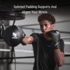 Hayabusa T3 Boxing Bag Gloves for Men and Women, Open Thumb - Black, X-Large view 3