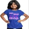Medium Royal Youth Why Walk When You Can Cartwheel Funny Gymnastics T-Shirt view 1