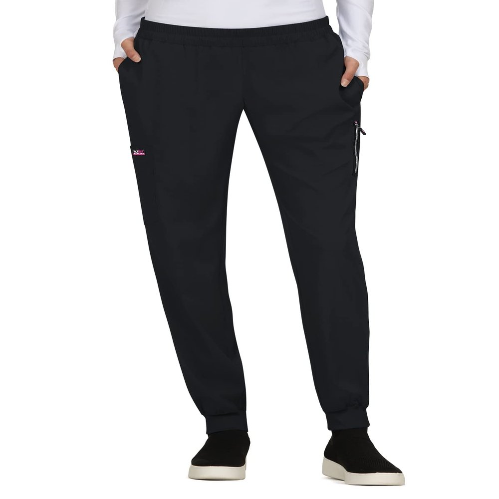 KOI Lite Stretch 757 Women's Strength Jogger Pant Black XST