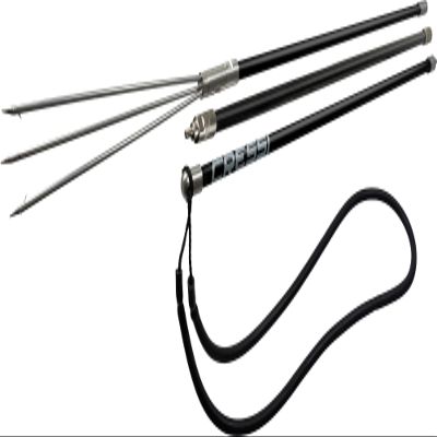 Cressi FG3 Pole Spear, Black, Fiberglass