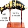 Gorkha Kukri Knife Display Wooden Stand 10 IN Long Two Tier Solid Wooden Stand, Kukri Fit Around 12-15 Inch, Real Nepaloden Sword Kukri Knife Display Wooden Stand Handmade In Nepal view 3