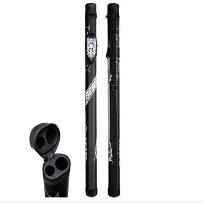 HAN'S DELTA 1x1 Hard Oval Pool Cue Billiard Stick Carrying Case, (Several Colors Available) (Beast)