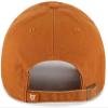 47 Texas Longhorns Hat (UT Longhorns) Mens Womens Clean Up Adjustable Cap, Alternate Logo, Burnt Orange, One Size view 2