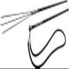 Cressi FG2 Pole Spear, Black, Fiberglass view 1