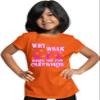 Small Orange Youth Why Walk When You Can Cartwheel Funny Gymnastics T-Shirt view 1