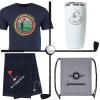 Golf Gift Sets For Dad or Grandpa | Golf Towel, Shirt, Tumbler and Bag - Grandpas Cup of Tee GGS S2 2XL view 2