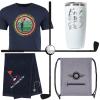 Golf Gift Sets for Dad or Grandpa | Golf Towel, Shirt, Tumbler and Bag - Best Gramps by Par GGS S2 2XL view 2