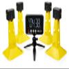 SKLZ Speed Gates for Sports and Athletic Speed Training, yellow view 1