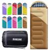 KANYAK Warm Lightweight Compressible Envelope Sleeping Bag for Hiking Trekking Backpacking and Camping in Spring Summer Autumn, Best Gift for Families Friends Lovers or Homeless view 1