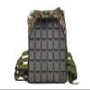 Chastep Tactical Airsoft Plates Non-Newtonian Vest Inner Liner Shock Plates Boxing Body Protector Back Thoracic Protection (1, Black) view 3