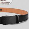 BULLIANT Men's Belt,Slide Ratchet Belt Adjsutable For Men Suit Casual Jeans Gift Boxed,Trim To Fit(Black,32"-38" Waist Adjustable) view 2