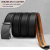 BULLIANT Men's Belt,Slide Ratchet Belt Adjsutable For Men Suit Casual Jeans Gift Boxed,Trim To Fit(Black,32"-38" Waist Adjustable) view 3