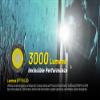 Nitecore P23i Tactical Flashlight, 3000 Lumen USB-C Rechargeable Long Throw Super Bright with Lumentac Organizer view 3