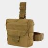 Coyote Molle Tactical Drop Leg Dump Pouch SWAT Thigh Leg Rig Mag Dump Holster view 1