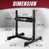 Yes4All Bulgarian Split Squat Stand, Single Leg Squat Roller, Single Squat Stand for Squats, Leg Lunges, Bodyweight Training view 3
