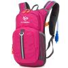 Ivygreen Kids Hydration Backpack, Hiking Backpack for Boys or Girls with 1.5L Water Bladder (Rose Red - Small) view 1