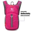 Ivygreen Kids Hydration Backpack, Hiking Backpack for Boys or Girls with 1.5L Water Bladder (Rose Red - Small) view 2