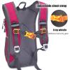 Ivygreen Kids Hydration Backpack, Hiking Backpack for Boys or Girls with 1.5L Water Bladder (Rose Red - Small) view 3