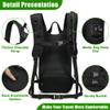 1050D Tactical Hydration Backpack with 3L TPU Water Bladder, Military Molle Water Backpack Perfect for Men & Women, Hydration Pack for Hiking, Biking, Running, Climbing, Hunting, Daily Use view 4