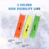 SF Rattle Reel Line for Ice Fishing Rattle Reels Tip-Up 75FT 35LB Sink Fluo Orange view 3